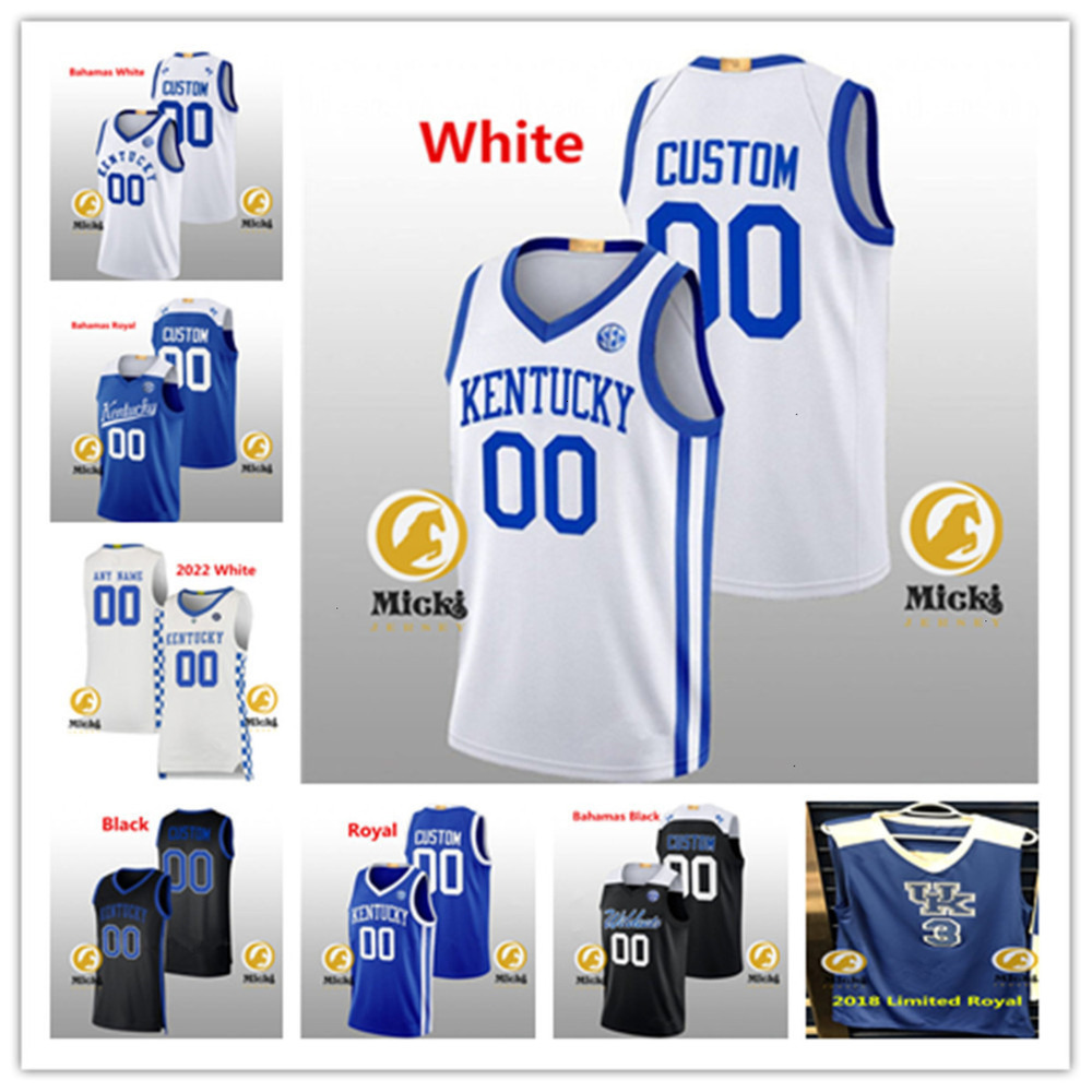 Kam Williams Jersey 33 Reece Potter 21 Jayden Quaintance 23 Mouhamed Dioubate 4 Andrija Jelavic KentuckyWildcats Basketball Jerseys Custom Stitched