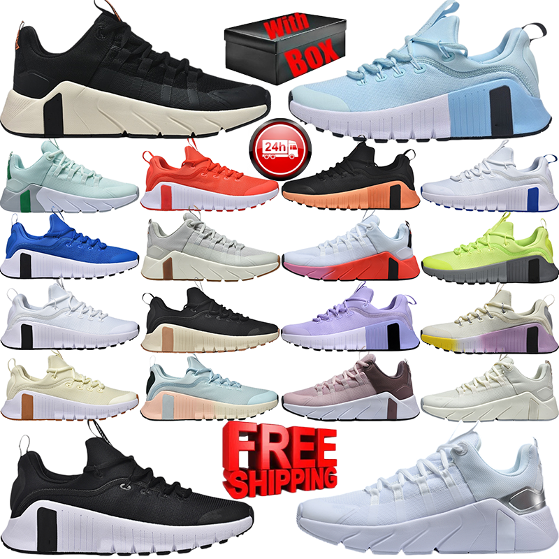 Free Shipping Designer Running shoes Metcon 6 7 Mens Womens Outdoor Sports shoes Triple white black orange form pink grey blue mens trainers sneaker