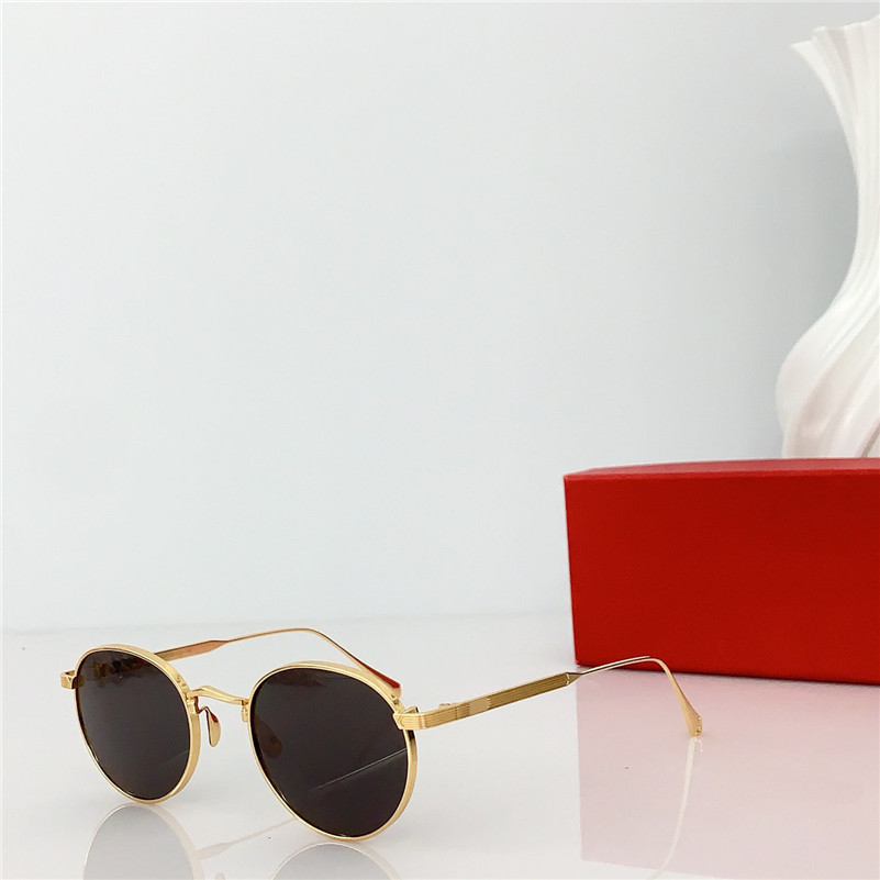 New fashion design classic round sunglasses 0626S metal frame retro british style simple and popular outdoor UV400 protection glasses
