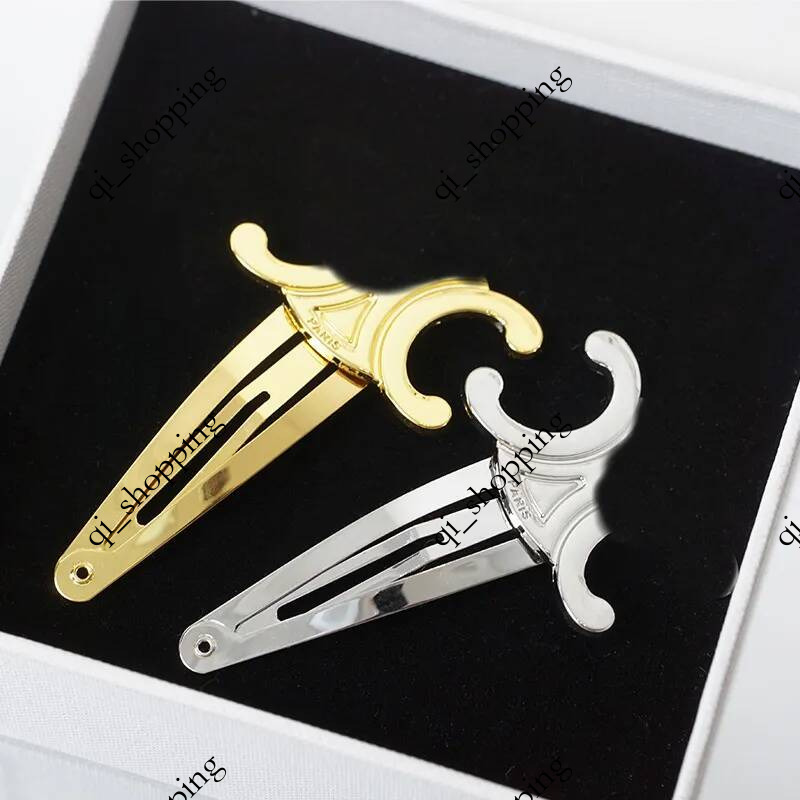 Designer Clip 18K Gold Plated Luxury Jewelry Barrettes Charm Gift Hairclips High Quality Metal Hairpin Women Gilrs Hair Accessories Headwear Z260720