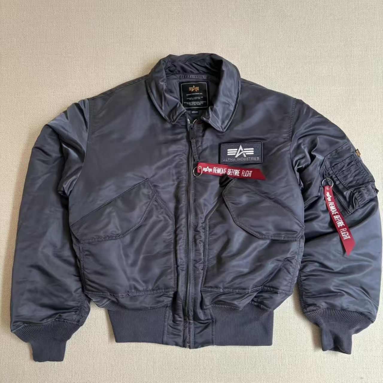 2026 New Edition - Premium Quality Men's and Women's Jackets - Alpha CWU 45P Jacket - Aviation Jacket for Collectors - Casual Jacket for M