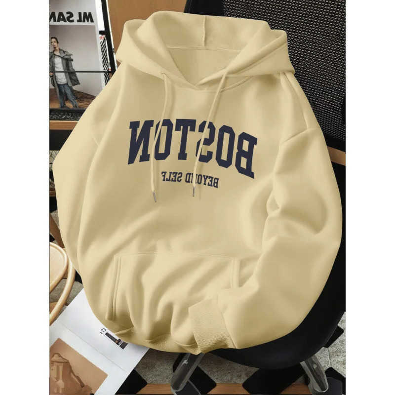 hoodie 2026 New Men's Christmas Loose Hoodie Thin Spring Autumn Versatile Casual No Pilling Fade Resistant C2609151