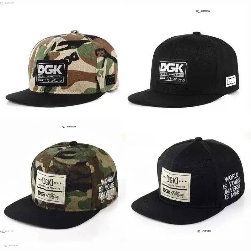 Ball Caps New of Dgk panel letter duckbill cap camouflage neutral version unisex baseball card J240325