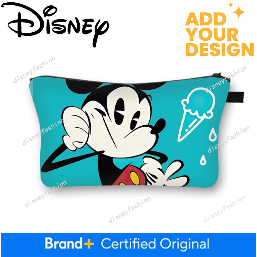Cross-border best-selling Mickey Mouse cosmetic everyday storage, cartoon design, printed polyester storage bag, wholesale, new and popular style c5