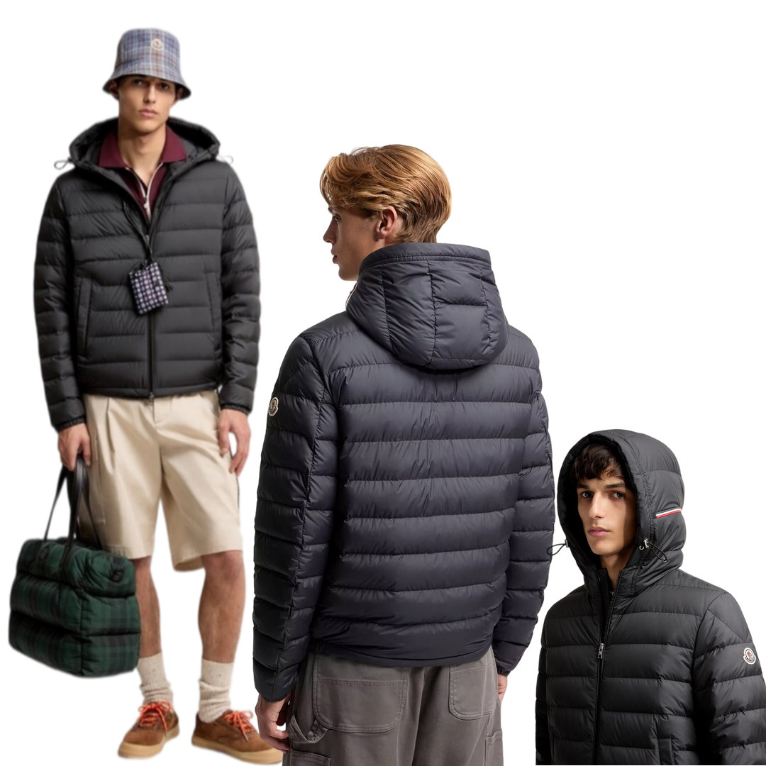 Autumn Winter Men's Down Jacket Laveraet Hooded Short Style Down Jacket Size 1-5 MC061050-97