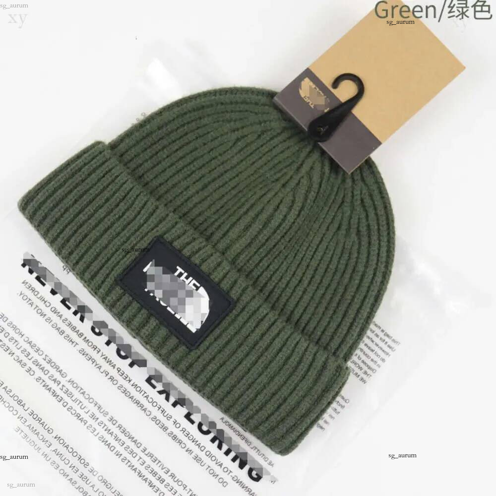 2026 Bonnet / Skull Europe Bonnet tricoté Designer North Beanie Cap Hommes Automne Hiver Broderie Lettre NF Skull Caps Casual Ajusté Unisexe