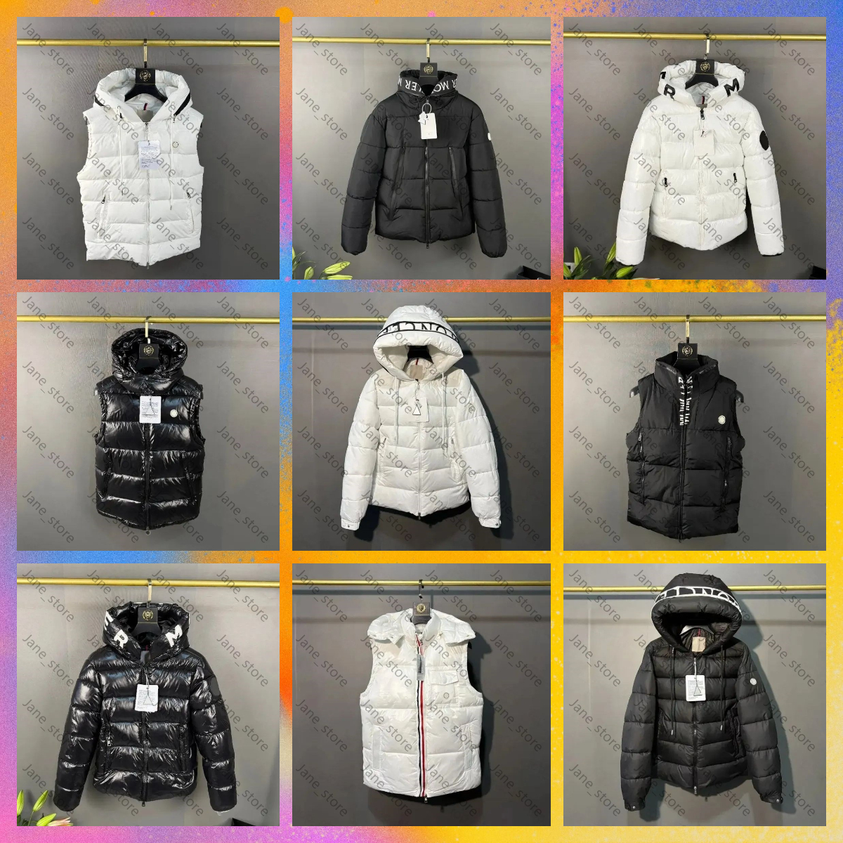 10A Mens Jacket Designer Warm Coat Fashion Women Men Puffer Jackets Shiny Matte Material Couple Street Style Winter Jacke Down Parka Waterproof Coat