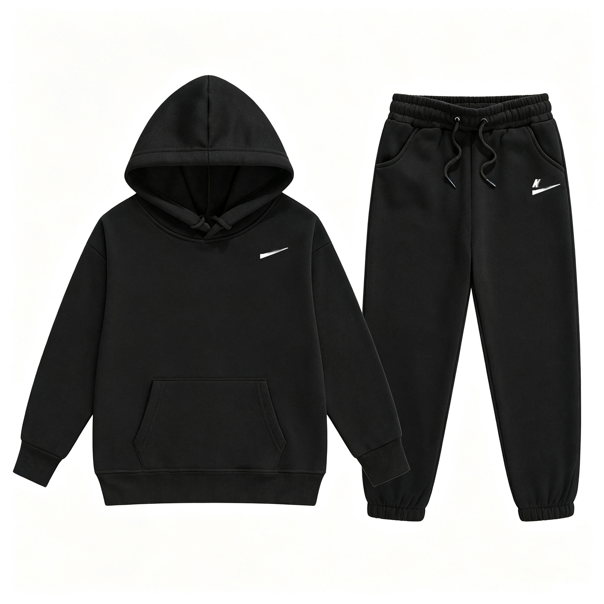 Fashion Luxury Children Hooded Tracksuit Boys Girls Letter Print Hoodie & Pants Set Kids Outdoor Casual Sportswear 2 Pieces Outfit