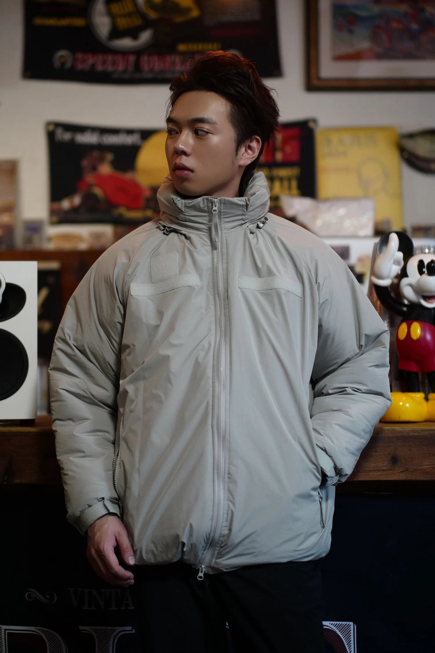 US Army ECWCS Gen3 Level 7 Extreme Cold Weather Parka Military Gray Puffer Hooded Waterproof Tactical Winter Jacket For Men 260917