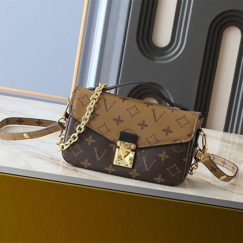 Vintage Printed Canvas Flap Crossbody Bag Small Top Handle Gold Square Turn Lock Detachable Leather Shoulder Strap Mini Daily Messenger Handbag