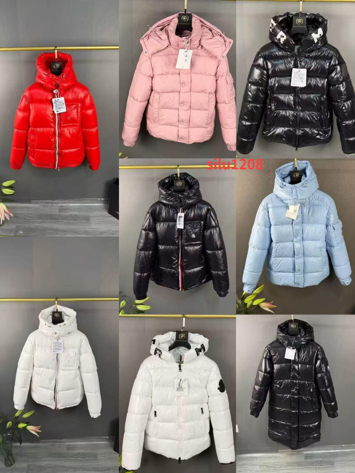 designer mo nclerpuffer Winter New Arrival Classic puffer jacket Mon style Coat Unisex Warm Thickened Loose Versatile Cold Resistant Fashion Outerwe