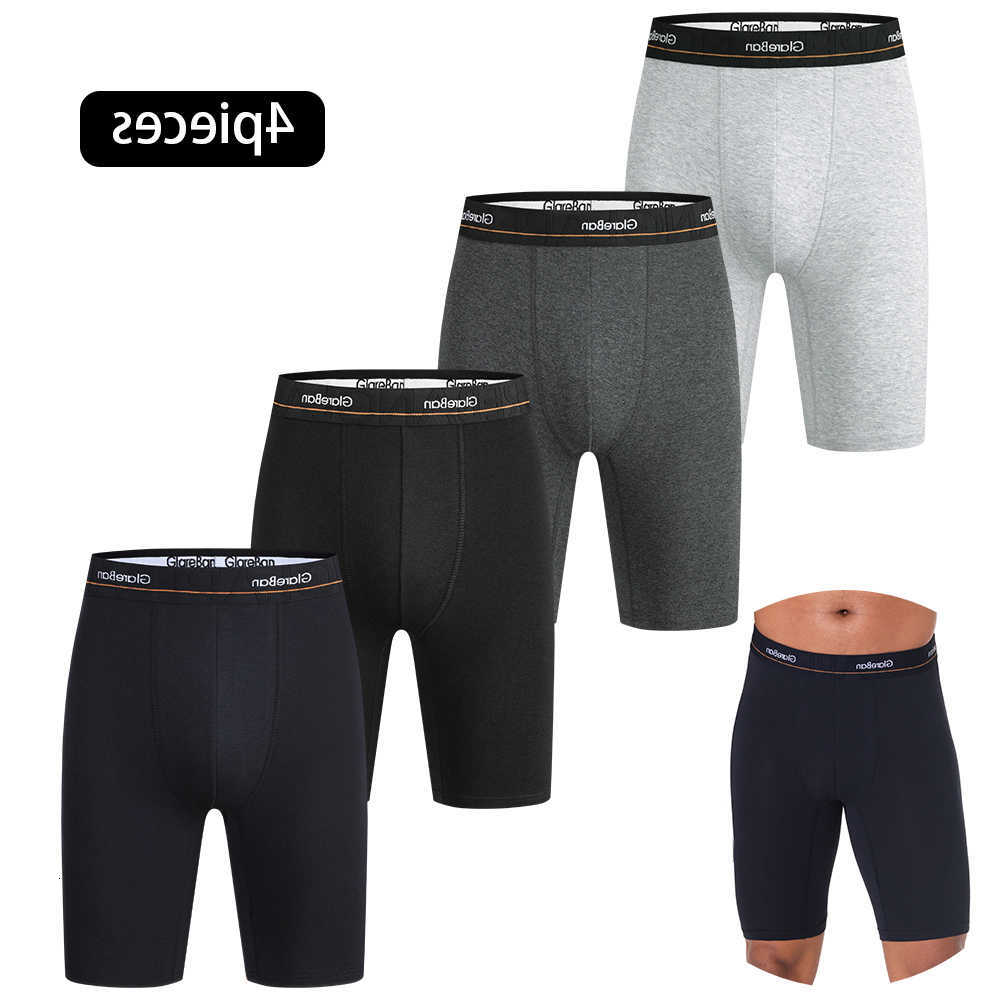leg Pack Long Underpants 4pcs Cotton Boxer Men Underwear Male Brand Panties And Underpants For Homme Set Shorts Box Slip Briefs Soft D260918