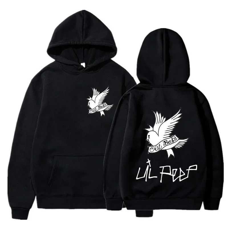 New Autunm Men Lil Pp Printed Hoodies Men's/Women's Lil Love Strtwear Men Fashion Casual Hip Hop Sweatshirts Men Clothes Q260917