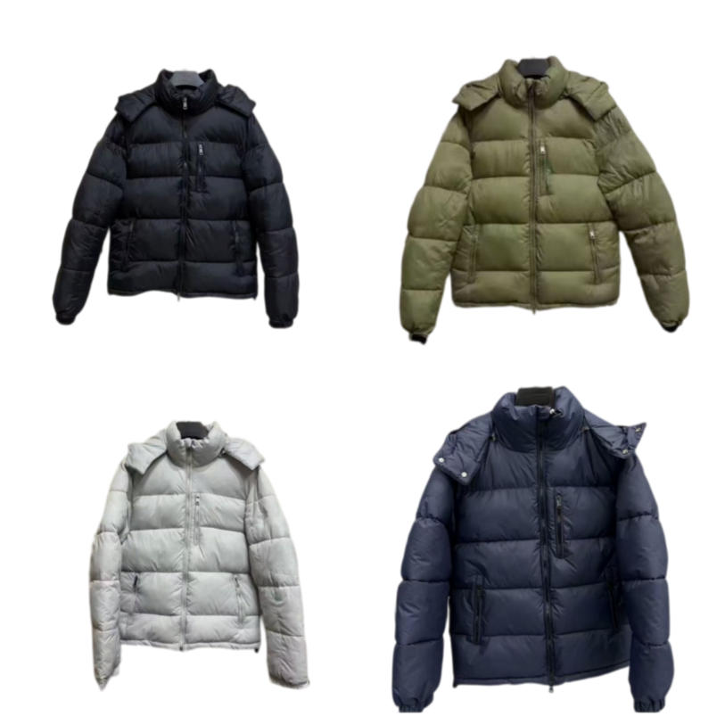 Puffer jacket men designer down jacket men parka jackets winter veste homme outdoor streetwear outerwear big fur hooded parkas unisex winterjacke wa