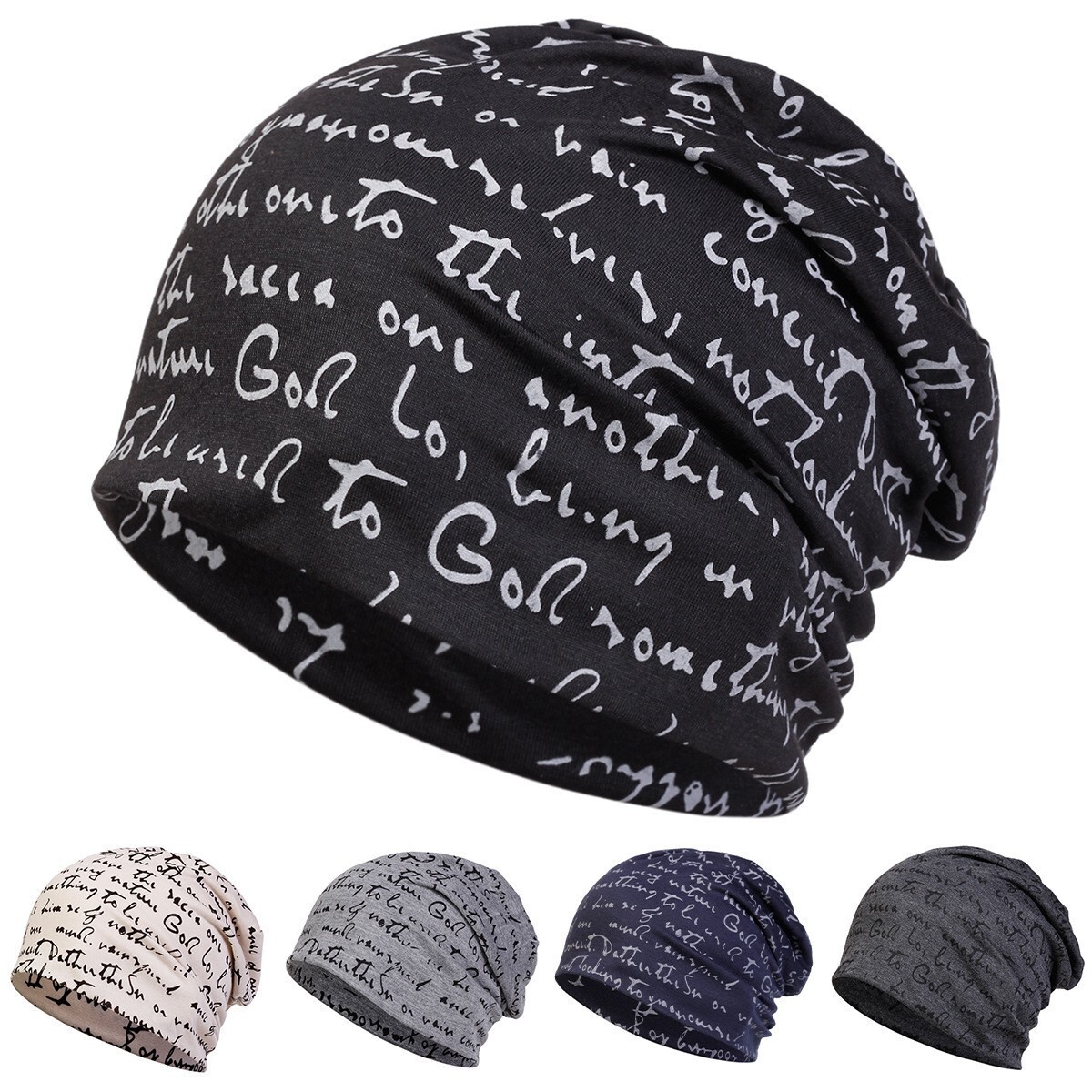 New Alphabet-Patterned Beanie Hats Men Women, Suitable For Spring And Autumn Outdoor Cycling, Windproof Knitted Hats, Luxury Cap Brand Designer Hat