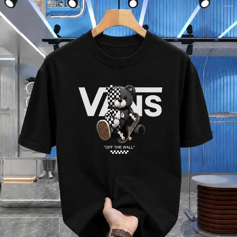 Men's T Shirts 2026 Summer T-shirt Luxury Printed Top Pattern Short Sleeve Hip Hop T-shirts Clothing Women's Alphabet Shirt