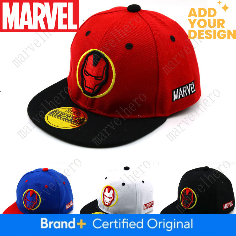 Iron Man Hip Hop Korean Style Trendy Embroidered Street Dance Baseball Cap Spring Summer Children S Hat Wholesale F
