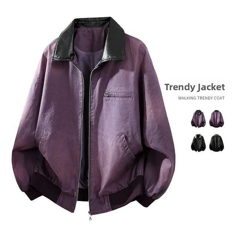 Casual Cotton Denim Jacket Men's Spring Autumn New American Retro Fashionable Jacket Cool Handsome Non-Shrinkable Stock S260918NPHO