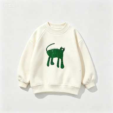 Autumn Clothing For Boys Children's And Girls Fashionable And Cute Printed Thin Knitted Hoodies Casual Children's ClothingW260917