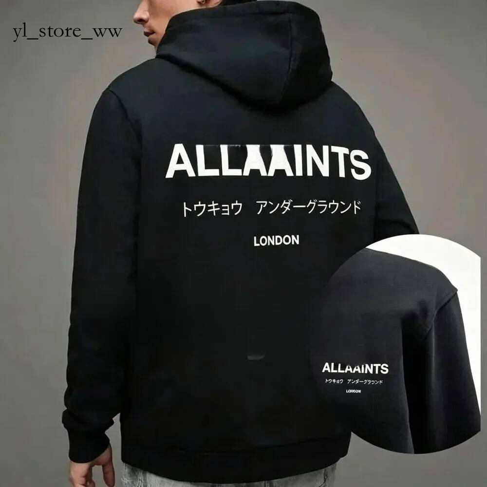 All Saint Hoodies Designer Men Y2k Mens Zip Up All Saint Hoodie High Quality Sweatshirts Sporty Sweater Streetwear Designer Allsaint Oversize Hoodie