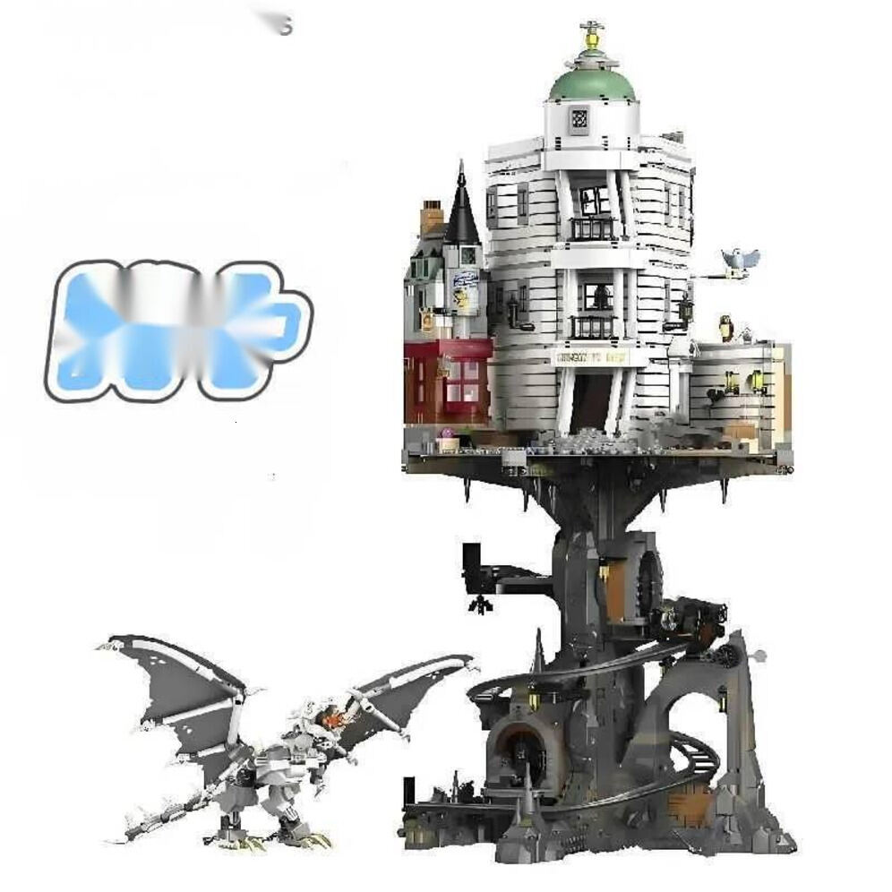 2026 New Gringotts cologne Wizarding Bank Collectible Building Block Model Bricks Toys For Kids Adults Christmas perfume Birthday Gifts Designer 002
