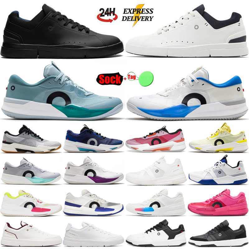 Designer Shoe OC The Roger Pro 3 Running Shoes Mens Womens Sneakers Advantage Clubhouse Fire Clay Black White Pink Blue Skateboard Outdoor Trainers