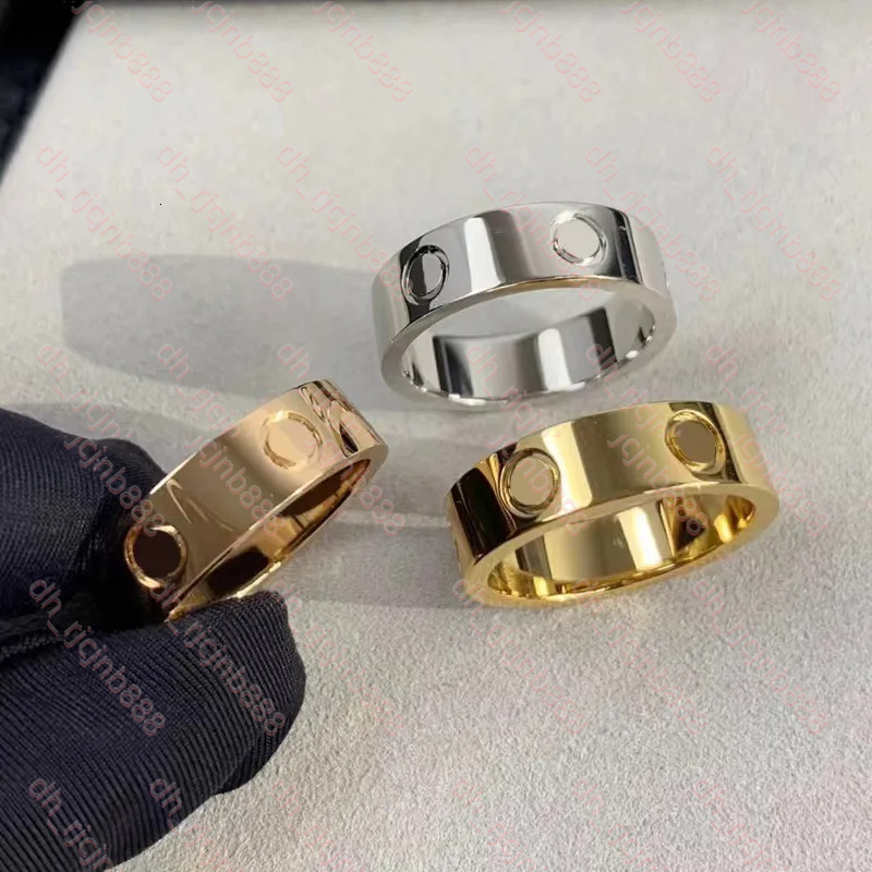 Carted Ring Designer Jewelry Women Classic Cartixx Ring Wedding Valentine's Day Charm Jewelry Inlay Diamond Couple Rings Daily Wear Party Jewel
