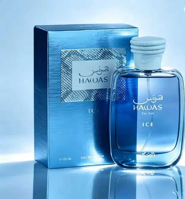 Hawas Ice For Him Rasasi EDP 100ml 3.4oz Men's Fresh Summer Cologne N260814