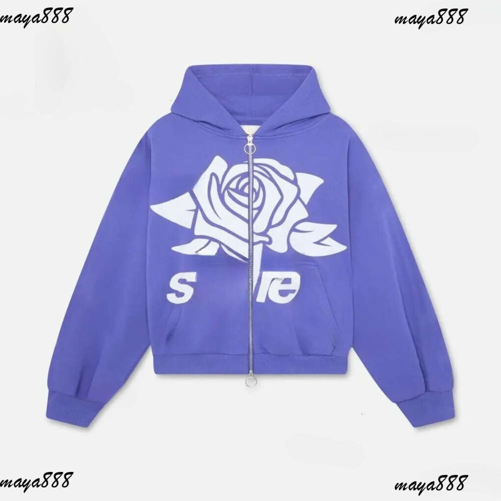 Scuffer Hoodie High Quality Designer Scuffer Hoodie Letter Loose Long Sleeves Sweatshirts Hip Hop Women Thick Flower Graphic Young Outdoor Graphic H