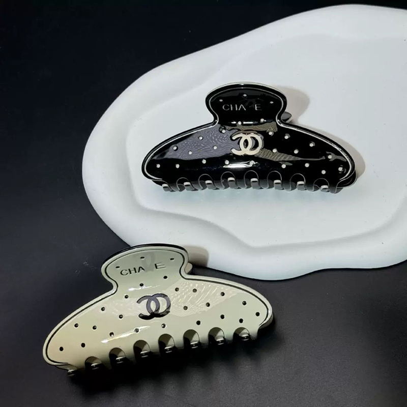 Designer Brand Acetate Hair Clips Hair Accessories Women New Style Solid Color Factory Wholesale Daily Use Decoration