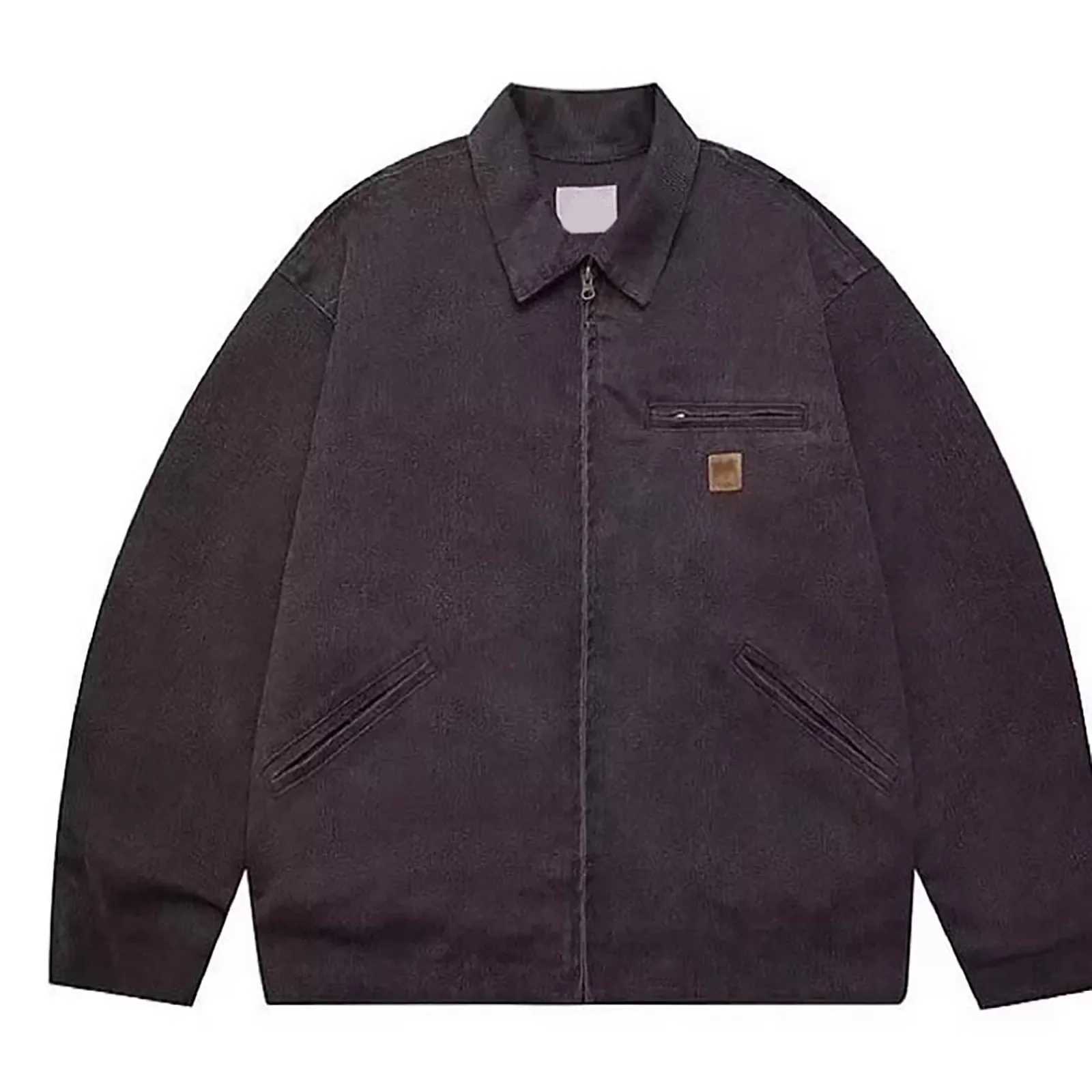 Harajuku 90s Bomber Jacket Men Woman Casual Zip Up Retro Cargo Jackets Y2k Spring Autumn Color Block Loose Baseball Outwear New S2609186HCN
