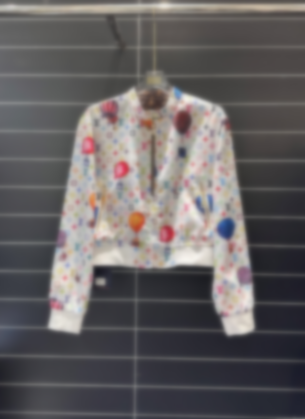 26 women's jacket jacket double-sided wearable high-end three-dimensional cut zipper jacket 913