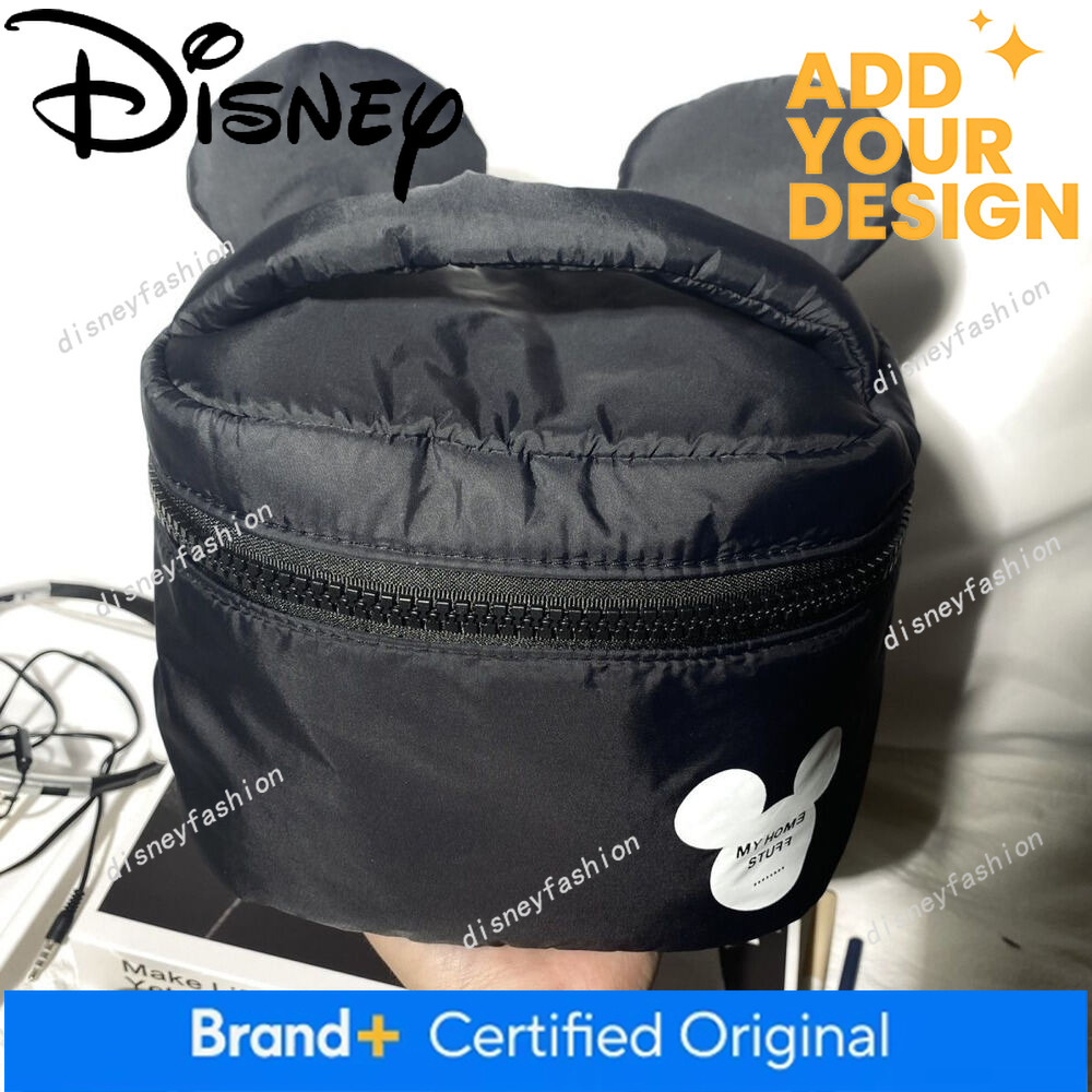 Love Wash Bag Mickey Design, Stain-Resistant, Lightweight Cosmetic Large Capacity, Portable, Handheld, Cartoon Storage Bag, Handbag 18