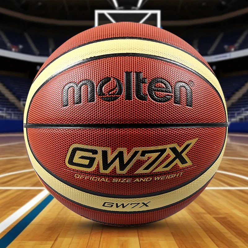 Molten Original Basketball Balls PU Material Size 7/6/5 High Quality Outdoor Indoor Training Match Women Men baloncesto 260917