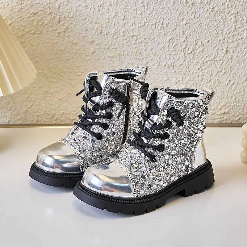 Princess Boots for Girls Autumn Winter New Style British Style Performance Dance Short Boots Fashion Side Zipper Elegant 26-36 X260917