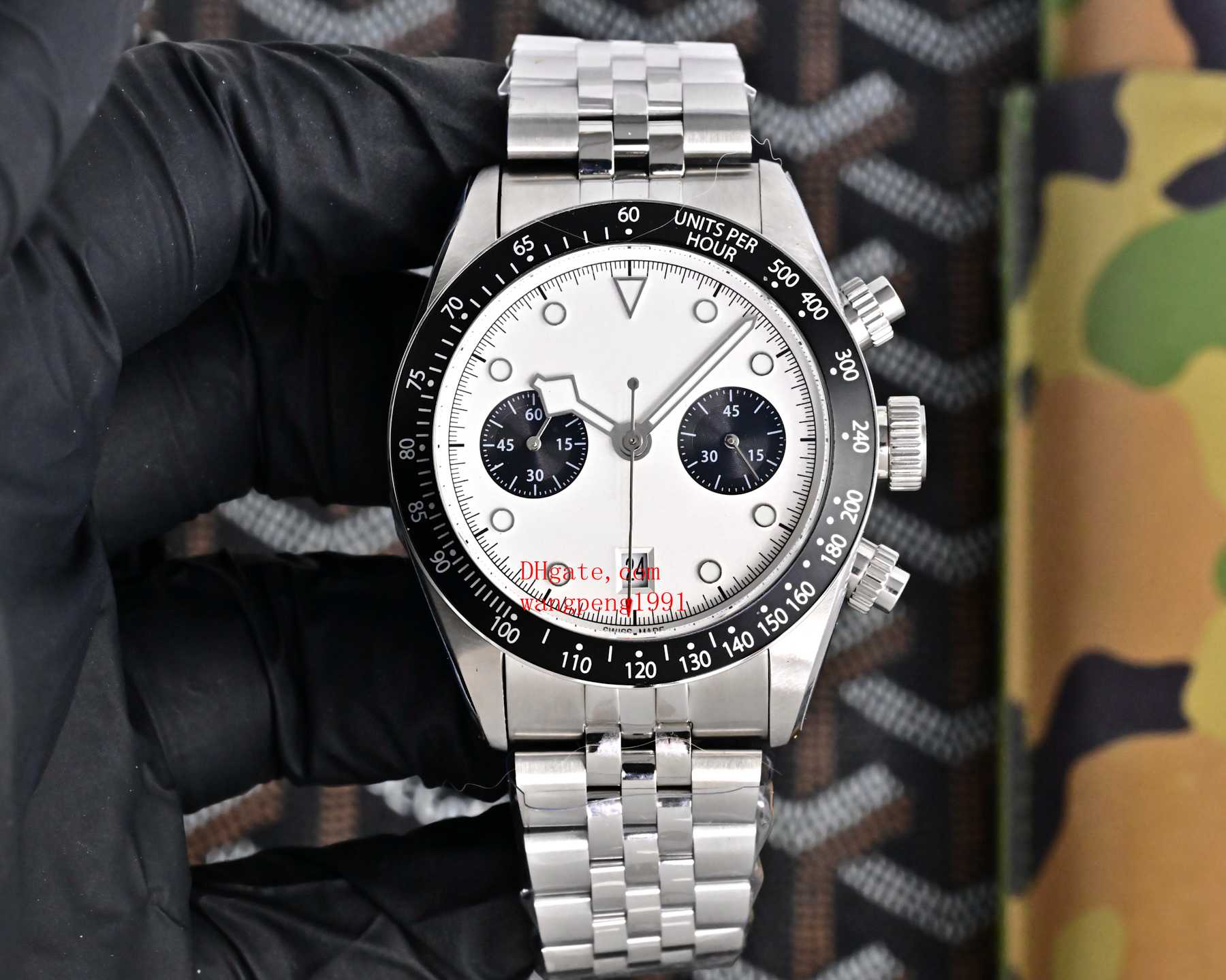 TW Factory top-quality men watches 42mm white dial M79360N-0002 Cla.2824 movement sapphire luminous 316L Stainless steel mechanical automatic Men�