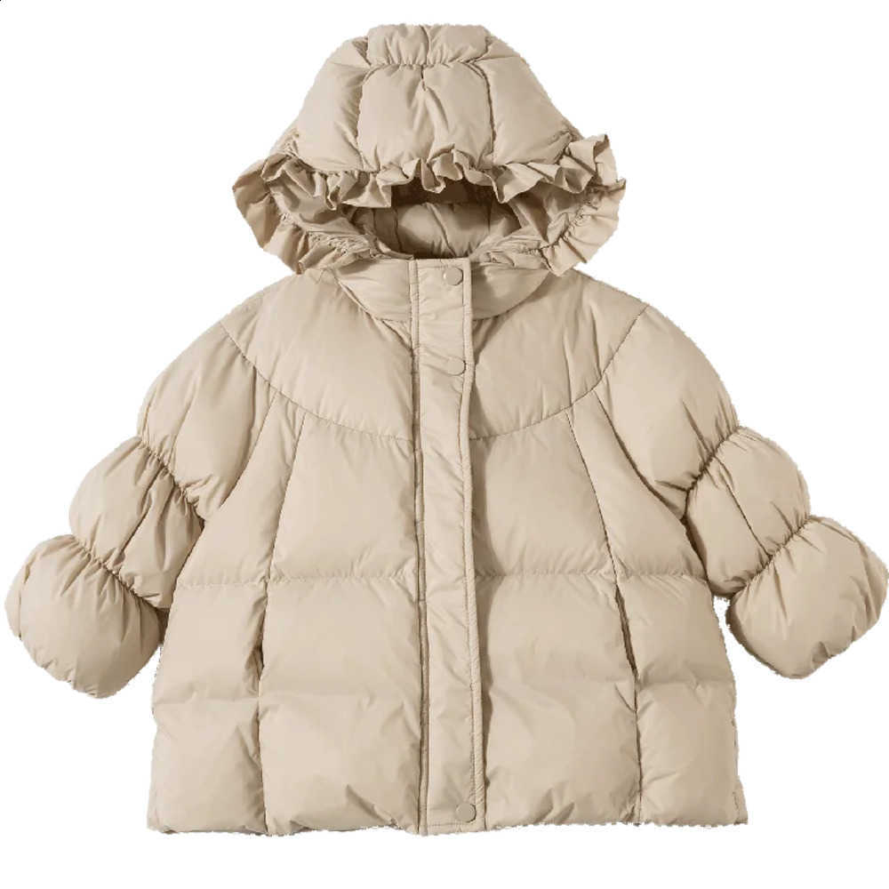 Mid Amila 2026 Kids Winter To Long Down Jacket With Thick White Duck Down Windproof And Waterproof Hoodie Suitable For Daily UseW260917