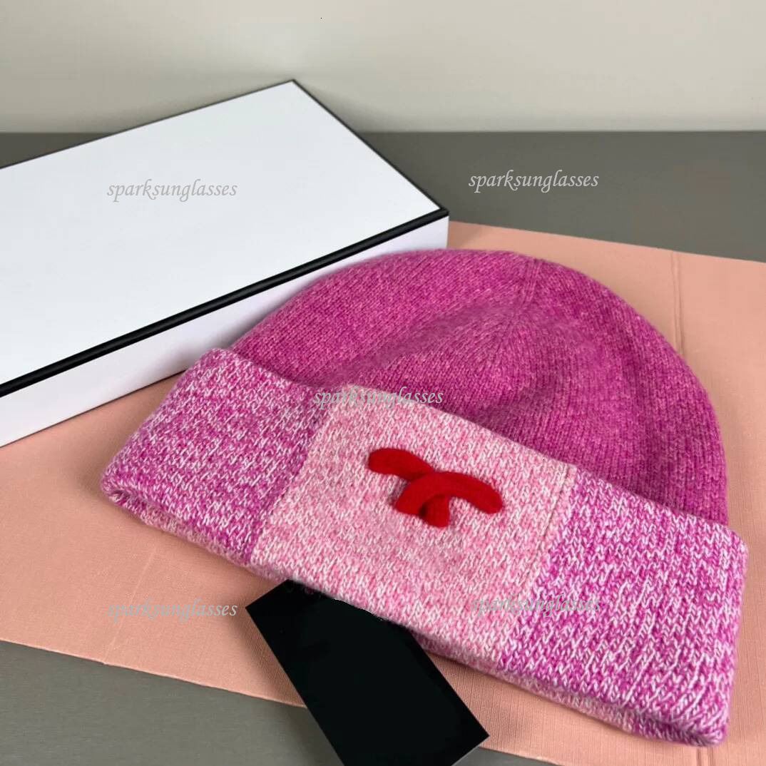 Designer CC Knitted Solid Color Men's Hat Classic Women's Cashmere Wool hat Outdoor Casual Headwear highly elastic fabric CHAN hat K0G6