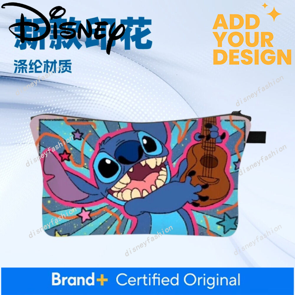2025 new cross-border style Stitch student makeup bag, a cute and portable toiletry bag for children 19