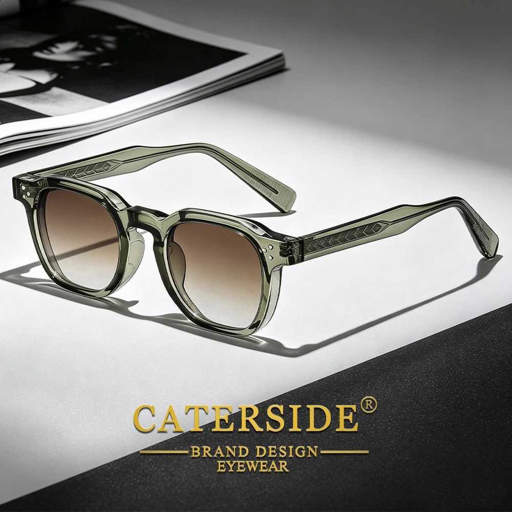 Retro Punk Men Sunglasses CATERSIDE Small Frame Square Personalized Design Sun Glasses Women Travel Party Business Festival Gift N260814