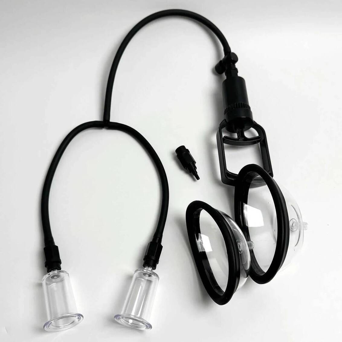 2026 adult toys New Manual Vagina Female Pussy Pump Breast Sucking Massager Vaginal Clitoral Suction Cup Womens Adult Sex Toys JA32