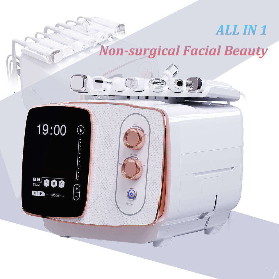 Upd Newtest 7 In 1 Skin Scaling Handle Ultrasonic Sprayer Oxygen Skin Scrubber Skin Management Instruments For Beauty Salon Clinic
