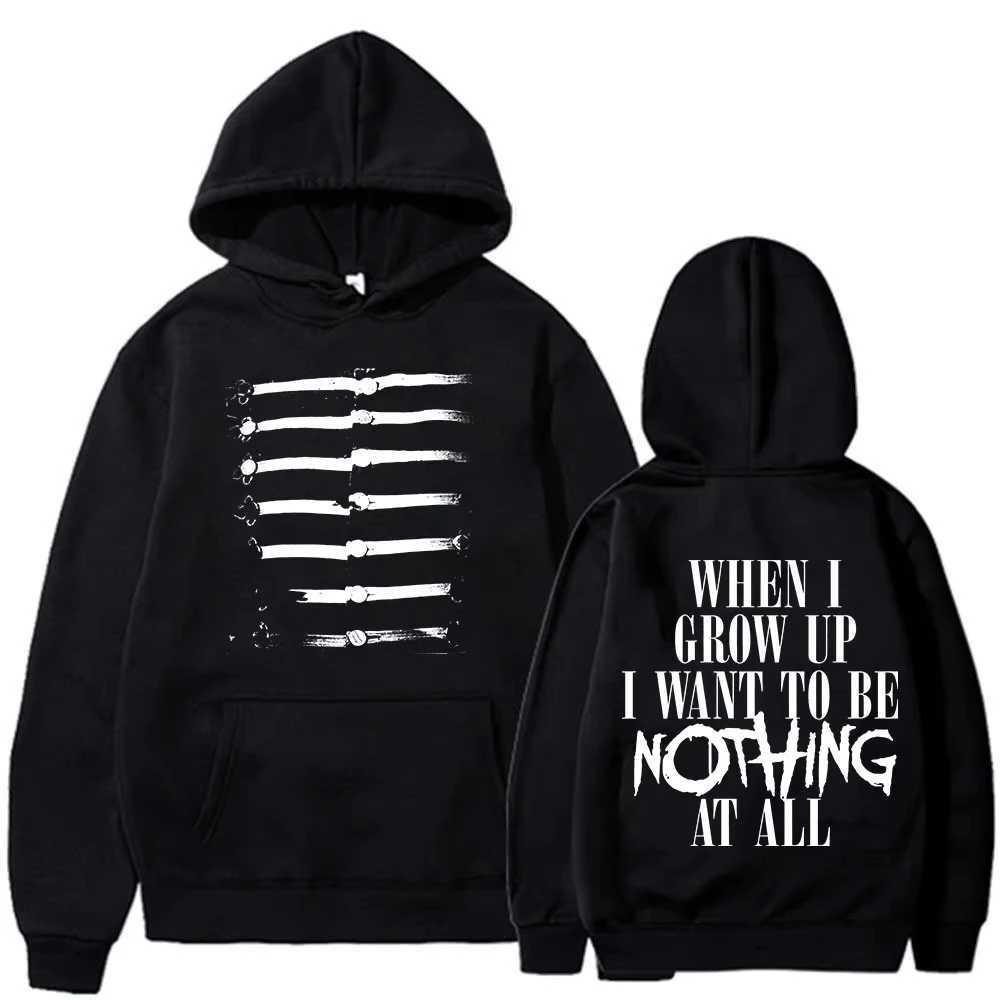 2026 New Rock Band Hoodies The Black Parade 2026 Hooded Sweatshirts Men Women Gothic Over S260918C85L