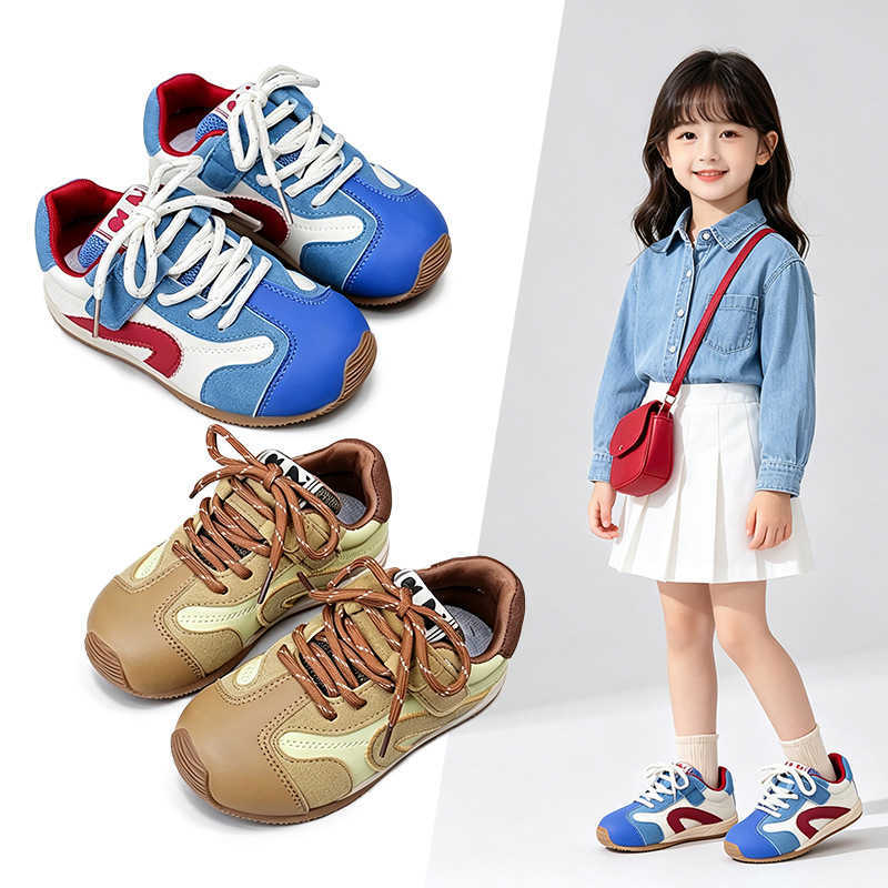 Children's sports shoes 2026 autumn new model boys' casual low-top fashion trendy German training shoes girls' shoes L260918KWBN