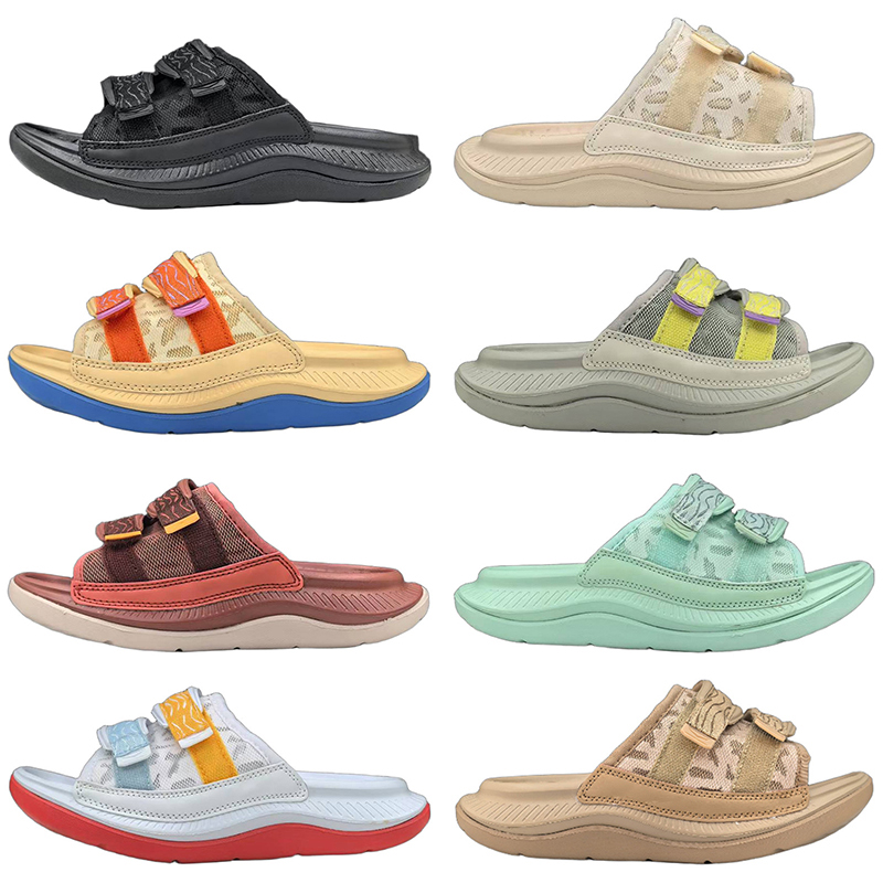 2026 Mens Womens Clifton 9 Sandals Bondi 8 Slippers Designer Sandals Big White Black Purple Pink Beige Sliders Shoes Slides Size eur36-45