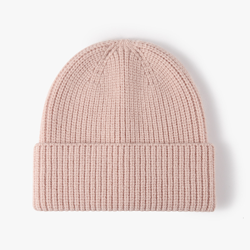 Custom Logo, Accepting Foreign Trade Orders, Cross-Border Autumn/Winter Korean-Style Knitted Hats Women Men, Brimless, Warm, And Ear-Protecting, Sui