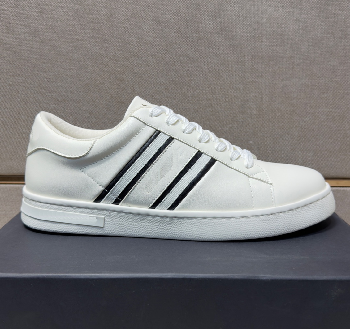 Luxury Men's Dress Shoes Luxury Men's Casual Shoes Color-Blocked Sneakers Fashionable Mixed Fabric Running Shoes