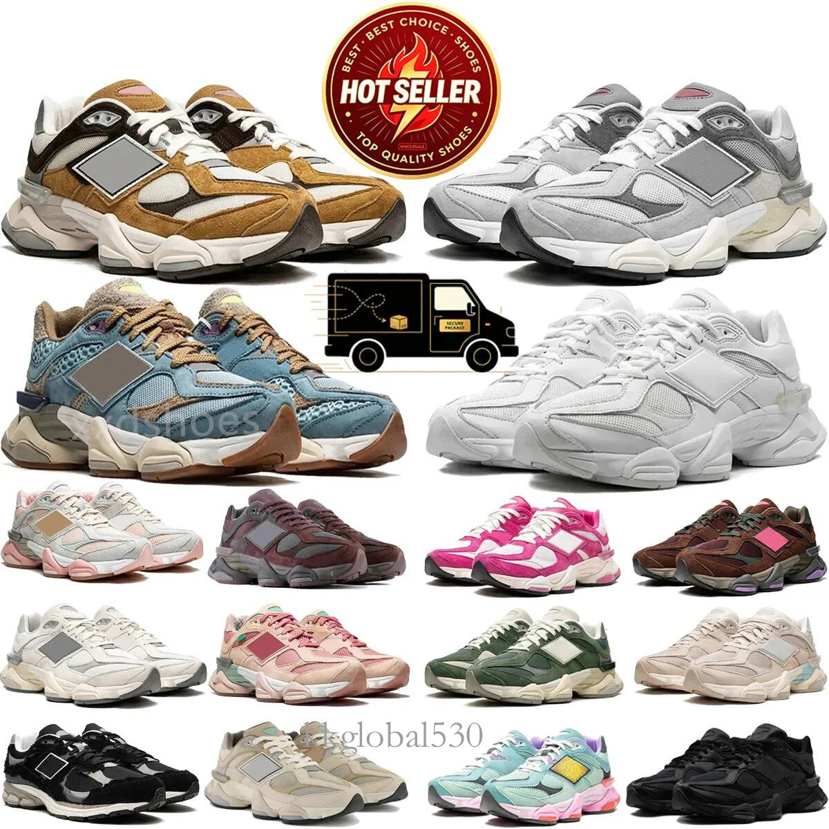 Designer Running 9060 Women Men Runner Trainers Triple Black White Grey Sliver Pink Blue Sea Sallt Outdoor Sports Shoes