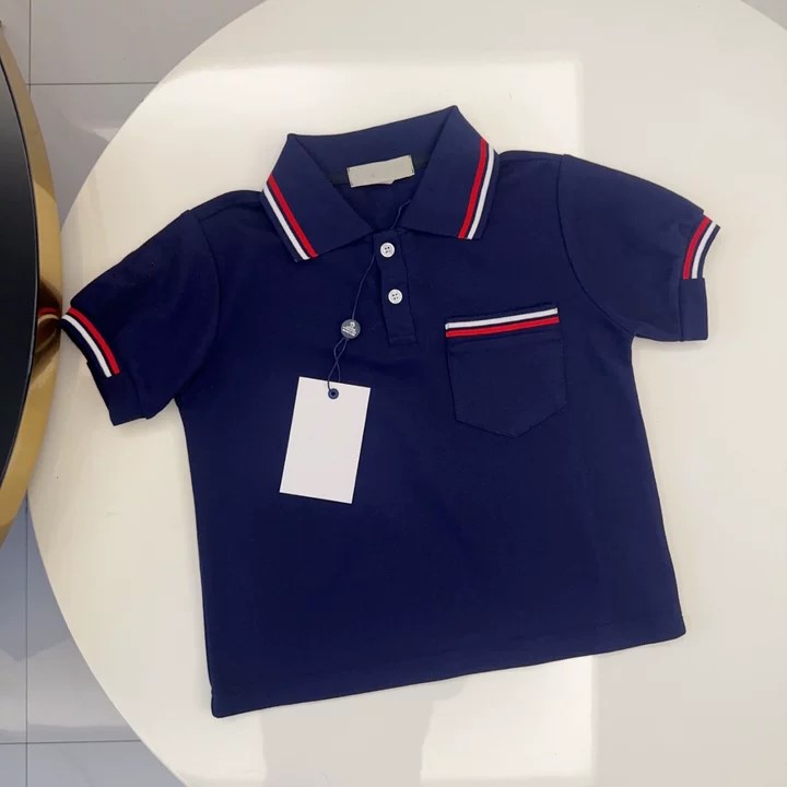 Clothing Sets Unisex kids polos T-shirts designer clothes new baby boys toddler girls street Tops black white red casual summer kid infants youth ch