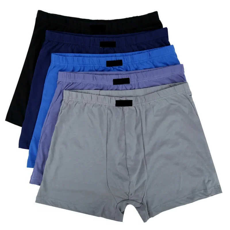 Men Underpants 4pcs 8xl 10xl Underpants Cotton Boxer Shorts Mens Sale Men's Family Panties Cheapest Boxers Man Bulk Pack Pantys D260918